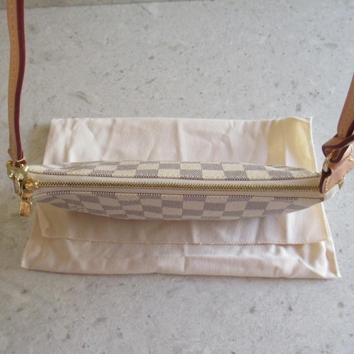2020 SOLD OUT Louis Vuitton Damier Azur Pochette NM Accessories Shoulder Bag - Picture 6 of 24