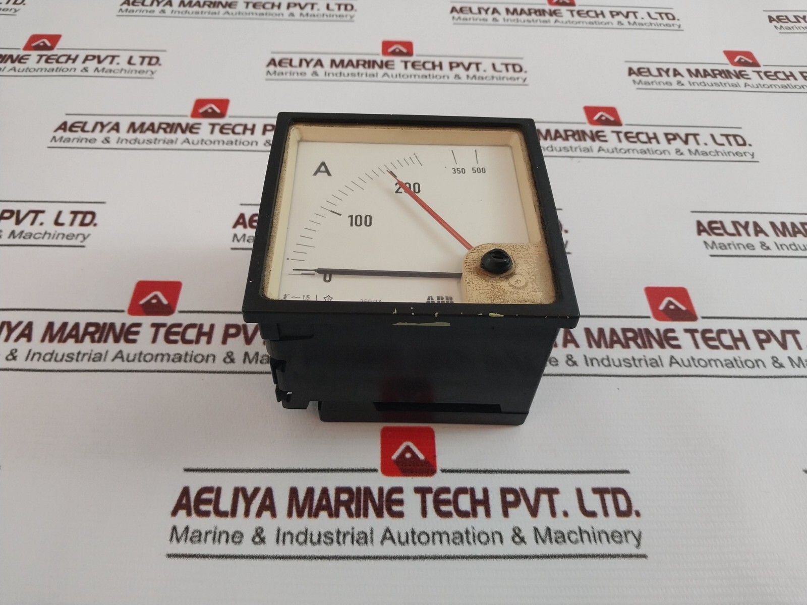 ABB 0-200/500A Analog Ammeter , 250/1A