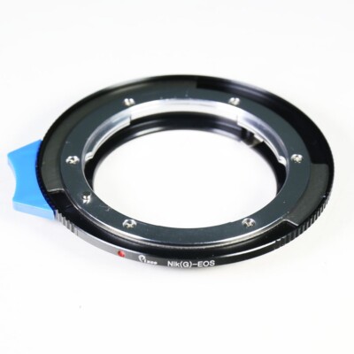 Pixco Nikon F Mount G AF-S Lens To Canon EOS EF Adapter 7D 750D 70D 5D II 90D 6D