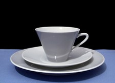 Vintage - Kult 60er Sammeltasse Tee Kaffee Gedeck 3-tlg. Grau Schirnding Bavaria