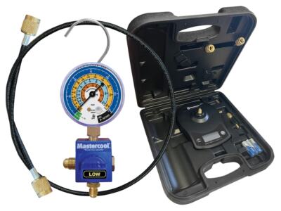 Mastercool 98202-A KIT 1 - Package with 92518-53-1/4TP Manifold and 98202-A Refr