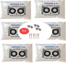 6-8oz Tire Balance Beads Includes 8 Ounce Bead Bags By Checkered Flag