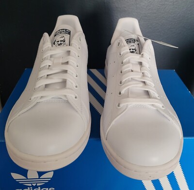 Size 10 - adidas Stan Smith Primegreen White Collegiate Navy W for