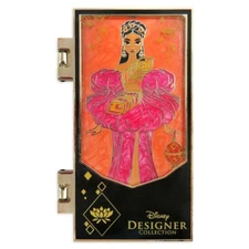 Disney Pin 2022 Designer Collection LR Hinged Princess Jasmine New Free Ship