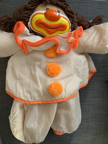 Cabbage Patch Puppe Kinder Mädchen braune Haare Clown Kostüm braune Augen 1978-1982 18 Zoll - Bild 14 von 16