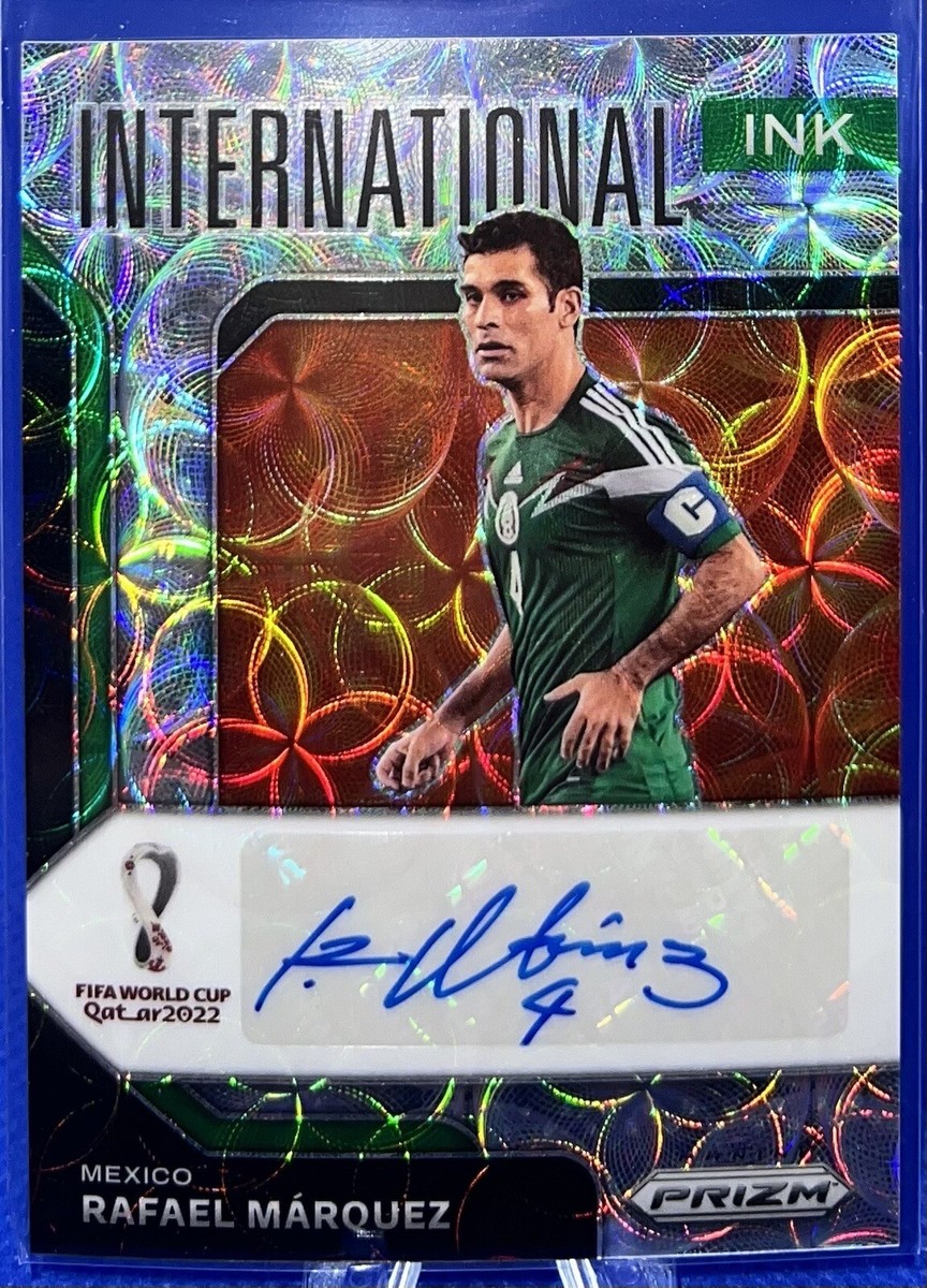 250★サッカー★rafael marquez★prostars★フィギュア 2022 Prizm World Cup Rafael Marquez International Ink Choice
