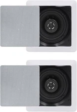 Herdio 5.25" Bluetooth Ceiling Speakers Wall Flush Mount Indoor/Outdoor Speakers