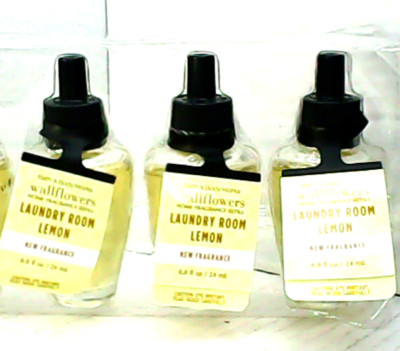Bath Body Works Laundry Room Lemon Fragrance Wallflowers Plug in Refill  Bulb