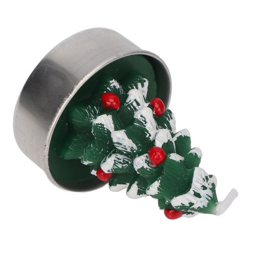 Christmas Tree Tealight Candles Hand Crafted Delicate Christmas Tree Shaped ECA - Picture 11 of 22