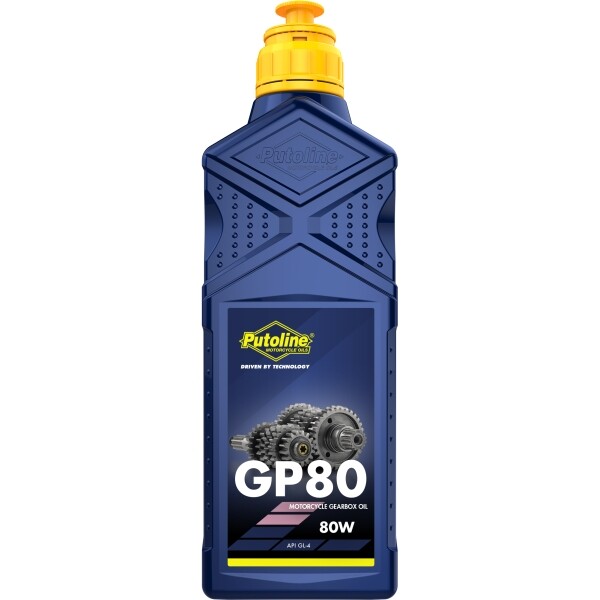 1 L Bottiglia Putoline Gp 80 80w Moto Motore Ricambi Ciclomotore Accessori