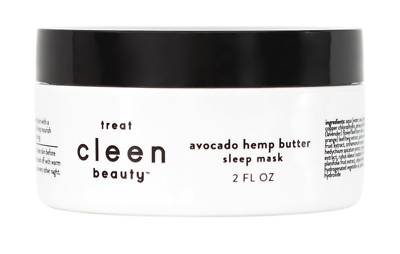Cleen Beauty Treat Avocado Butter Sleep Mask  (Sealed) -  2 Fl oz 