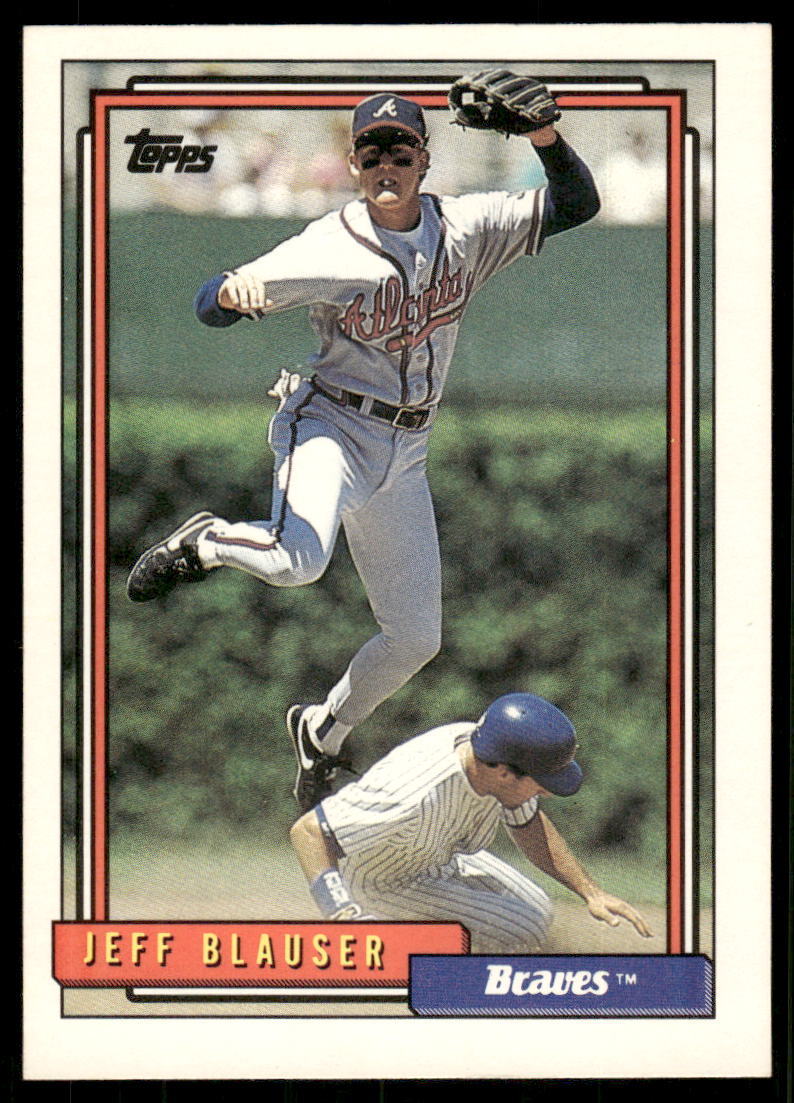 1992 Topps #199 Jeff Blauser Gold