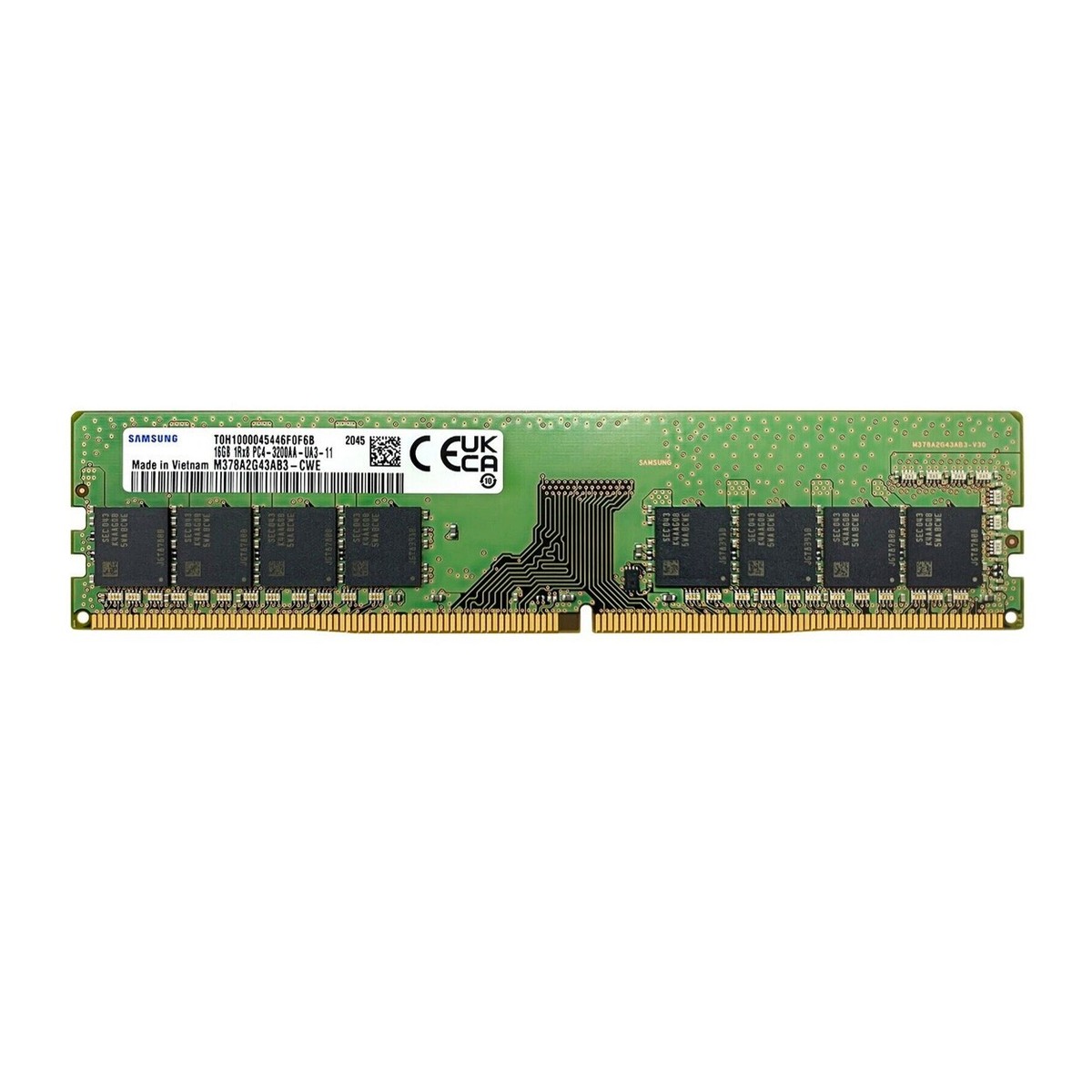 New Samsung 32GB 2X16GB DDR4 3200MHz PC4-25600 UDIMM Memory Ram