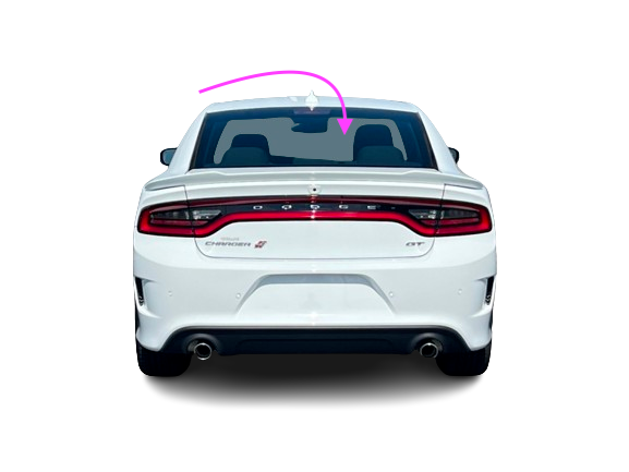 DODGE CHARGER ダッジ チャージャー リア リヤ ドアガラス 左右 Fits: 2015-2023 Dodge Charger 4D Sedan Back Window Glass/Heated