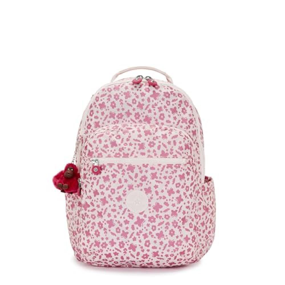 (TG. Taglia unica) Kipling Seoul, Zaino Unisex - Adulto, Magic Floral, Taglia un