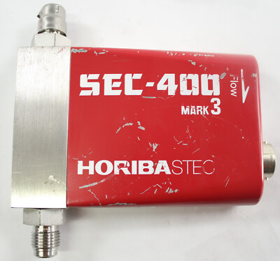 Horiba STEC SEC-400MK3 Mass Flow Controller 34-1LVF-P11Y 1SLM