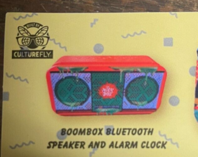 The Nick Box Nickelodeon Boombox Bluetooth Speaker And Alarm Clock