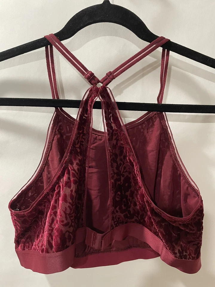 aerie sport bra burgundy size XL - Image 2 of 4