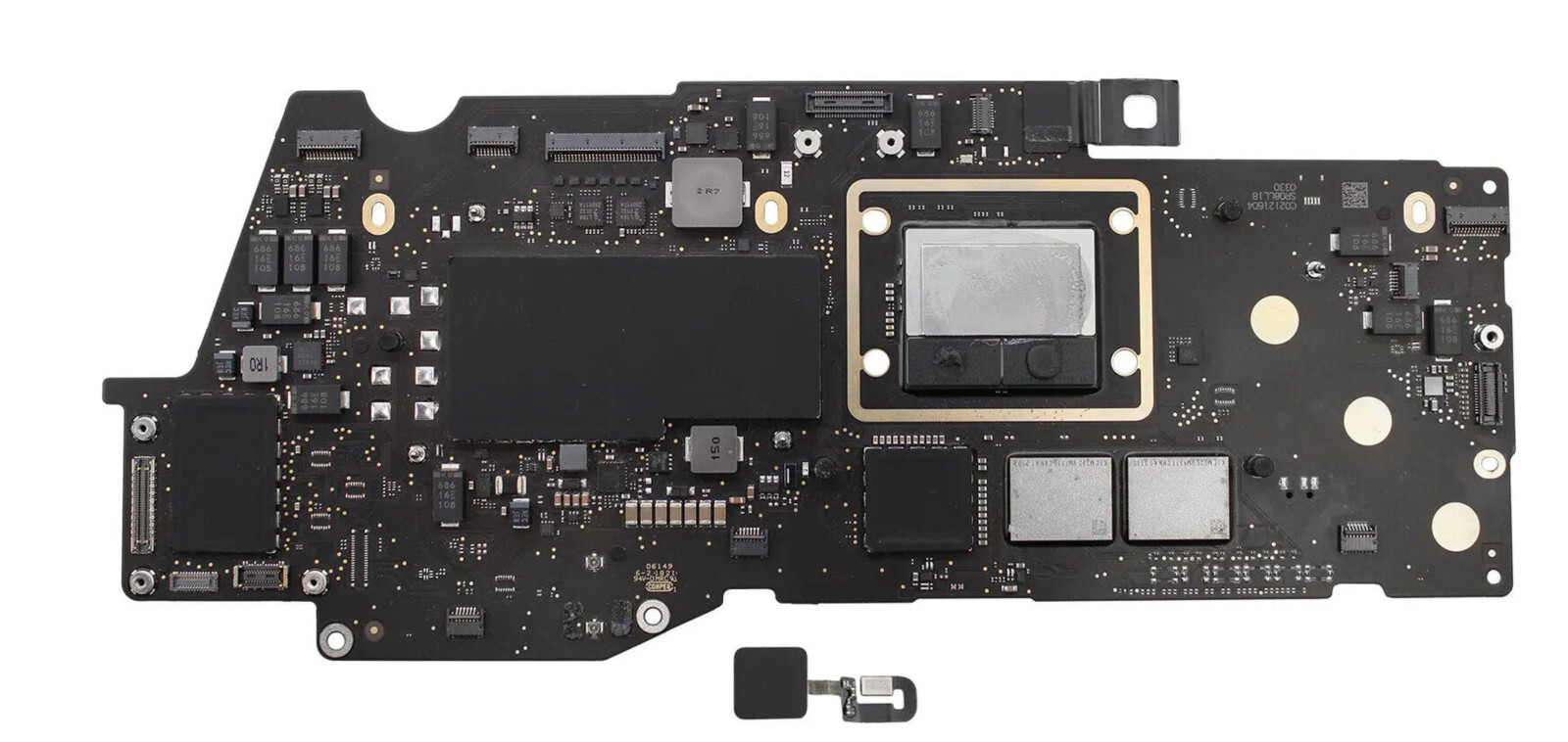 MacBook Pro A2338 Logic Board With Button Base Plate Activation Lock 