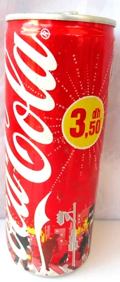 COCA COLA® CANETTE VIDE 25 cl MAROC 2008 - Photo 1/4