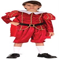 Tudor Princes Childrens Fancy Dress Costume Small 110cm To 122cm Kids Sizes: 3- Tudor Princes Childrens Fancy Dress Costume Small 110cm To 122cm Kids Sizes: 3-
