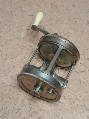 Moulinet De Pêche Ancien Meisselbach Tripart 580 Collection Brevet 1907