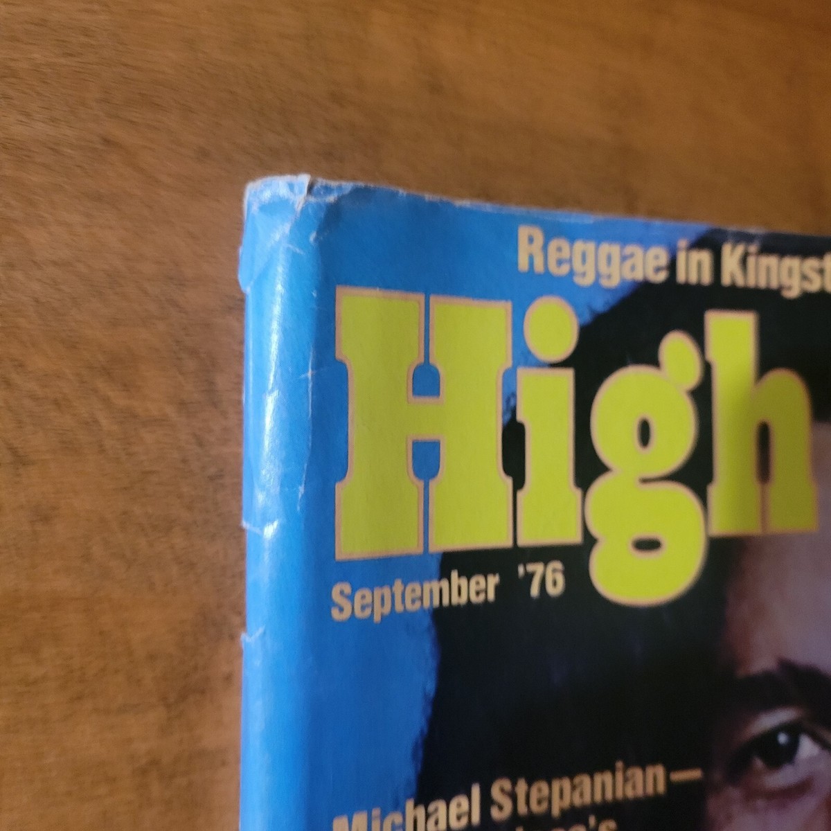 Vintage High Times Bob Marley September '76 | eBay