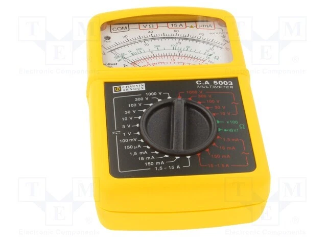 1 piece, Multímetro analógico CA-5003 /E2ES - Imagen 3 de 4