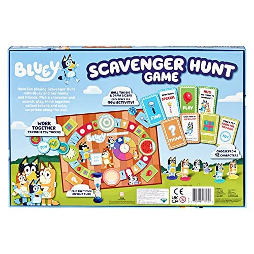 Bluey 2-4 players Scavenger Hunt Game - Picture 3 of 7