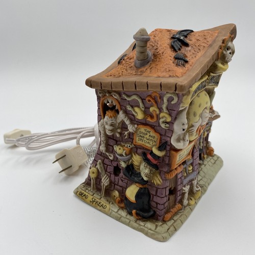 Midwest Of Cannon Falls Creepy Hollow Coffee House & Bagel Store New In Box - Picture 5 of 7
