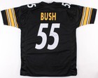 Devin Bush Signed Pittsburgh Pittsburgh Steelers Black Jersey (TSE Hologram) — photo 1