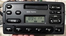 Org. Ford Autoradio 3000 Traffic 96FP-18K876-FC Kassette Escort Fiesta + Code