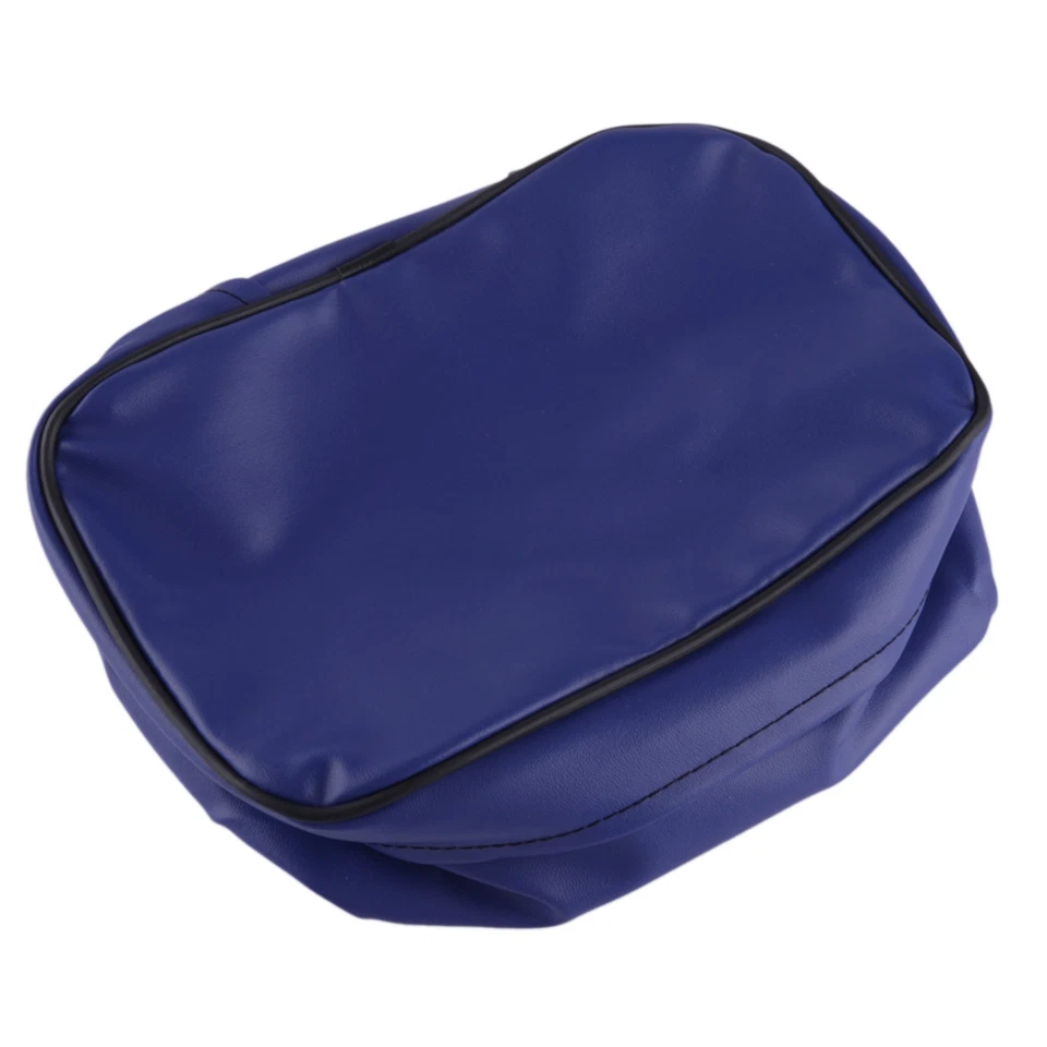 Blue Motorcycle Rear Tool Storage Bag Fit For Honda Kawasaki Suzuki Yamaha — 第 4/4 张图片
