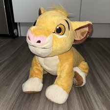 Disney Store Lion King Simba 12" Plush Soft Toy Official Stamp Exclusive Mufasa