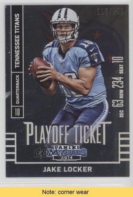 2014 Panini Contenders Playoff Ticket 118/199 Jake Locker #96 READ 0b3