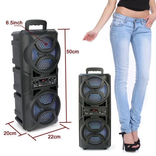 3000W Bluetooth Portable Speaker Heavy Bass Sound System Party Lot With Remote