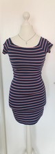 Kleid Minikleid Jennyfer blau weiß rot Strei...