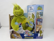 Little Tikes Story Dream Machine The Grinch Plush & 3 Dreamers Books Dr Seuss
