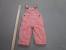 Oshkosh B  Gosh Pink Corduroy Vestbak Overalls 6M 6 Months 90s Retro y2k
