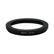 46mm to 37mm Black Ring Connector Adapter for Digital Camera