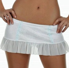 Jezebel Coquette Ruffle Mini Skirt- Medium