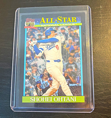 Topps 2025 75th Anniversary All-Star Shohei Ohtani 91AS-50 /10 Dodgers