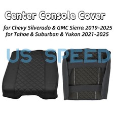 For 2019-2025 Chevrolet Silverado Center Console Armrest Cover With Sponge For 2019-2025 Chevrolet Silverado Center Console Armrest Cover With Sponge