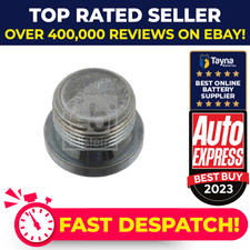 Sump Plug fits AUDI 80 S2 B4 2.2 93 to 95 ABY 6-Speed Manual Transmission Febi