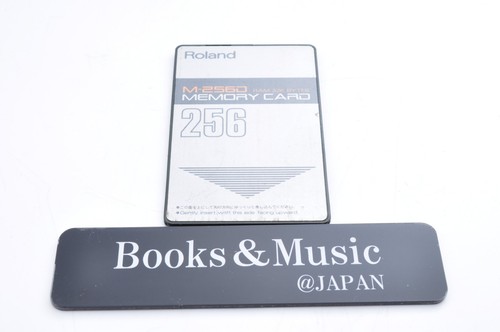 Roland M-256D Memory Card Ram 32 for Synths Drum Machines Tested 0605X10-4