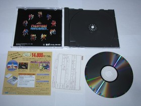 Fighters Megamix Sega Saturn Japan import +reg card flyer US Seller