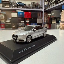 1:43 Herpa Audi A3 limousine 2013 Silver Diecast Model-without paper box