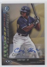 2017 Bowman Chrome Bowman Scouts Top 100 Auto 27/50 Corey Ray #BTP-26 Auto n1u