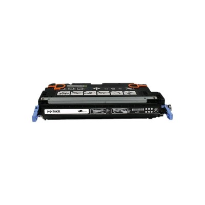 Compatible For HP 501A (Q6470A) Black Toner Cartridge LaserJet CP3505 3600 3800