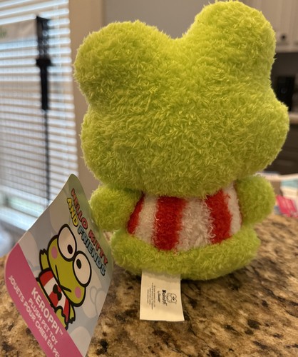 Hello Kitty & Friends 7" Keroppi Squeaker Plush Stuffed Dog Toy – Sanrio - Picture 3 of 10